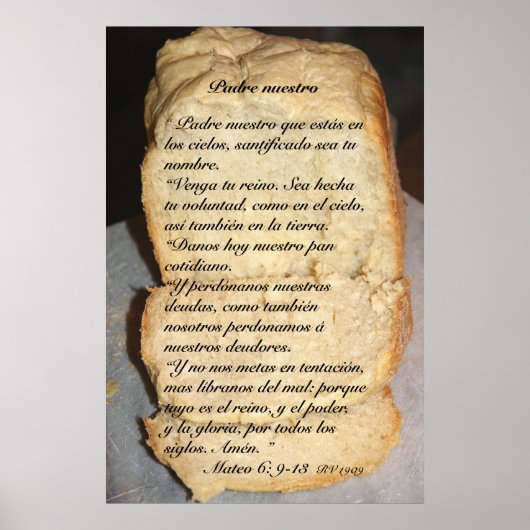 Padre Nuestro Cartel Poster (Voorkant)