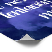 Padre Nuestro (Lord's Prayer in Spaans) Poster (Hoek)