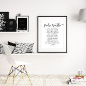 Padre Nuestro Que Estás en El Cielo Poster