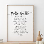 Padre Nuestro Que Estás en El Cielo Poster