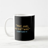 Padre O Catholic Shirt With Pray Hope And Don't Wo Koffiemok (Links)