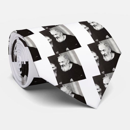 Padre Pio 102.jpg Stropdas (Opgerold)