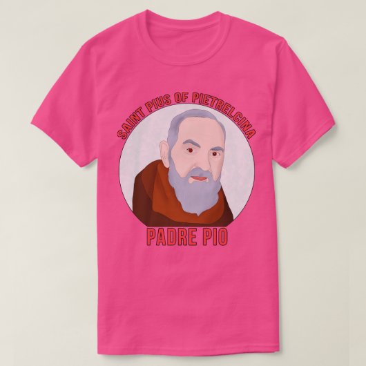 Padre Pio 3 T-shirt (Design voorkant)