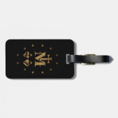 Padre Pio Bagagelabel (Achterkant horizontaal)