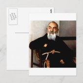 Padre Pio Briefkaart (Voorkant / Achterkant)