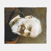 Padre Pio Fleece Deken (Voorkant (Horizontaal))