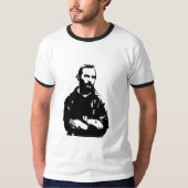 Padre Pio herzien T-shirt (Voorkant)