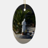 Padre Pio Keramisch Ornament (Rechts)