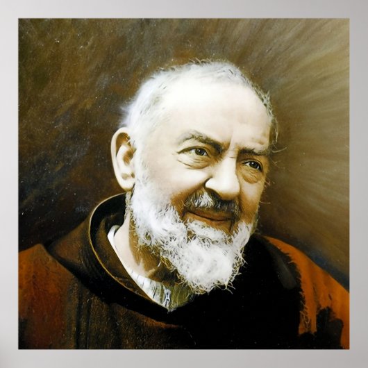 Padre Pio Poster (Voorkant)