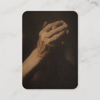 Padre Pio Prayer na de communiqué-prentenkaart Visitekaartje