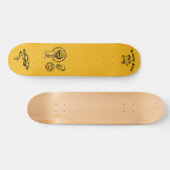 Padre Pio Skateboard, 7¾-inch deck Persoonlijk Skateboard (Horizontaal)