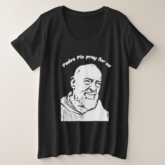Padre Pio T-Shirt (Design voorkant)