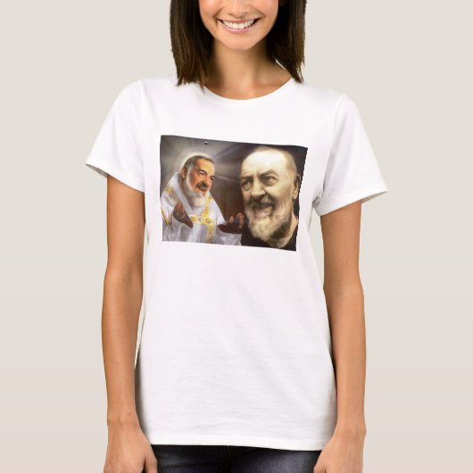 Padre Pio T-shirt (Voorkant)