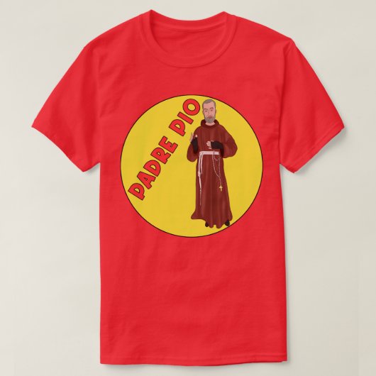 Padre Pio T-shirt (Design voorkant)