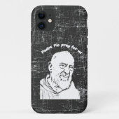 Padre Pio T-Shirt Case-Mate iPhone Case (Achterkant)