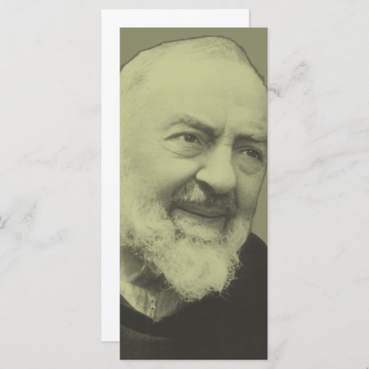 Padre Pio van Pietrelcina (Voorkant / Achterkant)