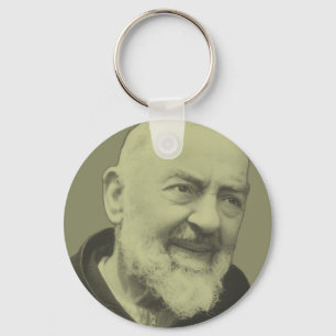 Padre Pio van Pietrelcina  Sleutelhanger