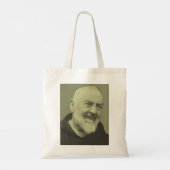 Padre Pio van Pietrelcina Tote Bag (Achterkant)