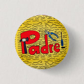 padre ronde button 3,2 cm (Voorkant)