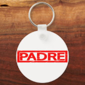 Padre Stamp Sleutelhanger (Achterkant)