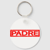 Padre Stamp Sleutelhanger (Achterkant)