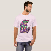 Padrijdende Slak T-Shirt Ontwerp (Voorkant volledig)