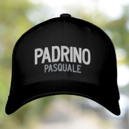 Padrino (godfather) Gepersonaliseerd geborduurd Geborduurde Pet