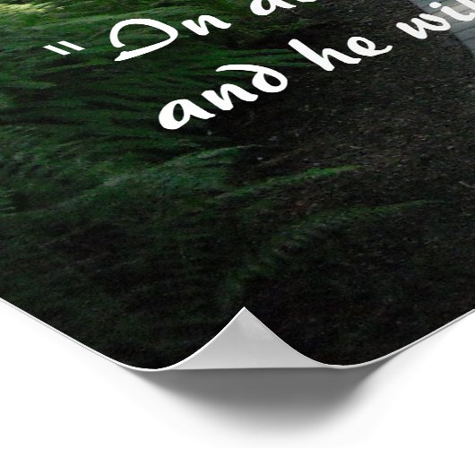 Padscripts in tuin verse poster (Hoek)