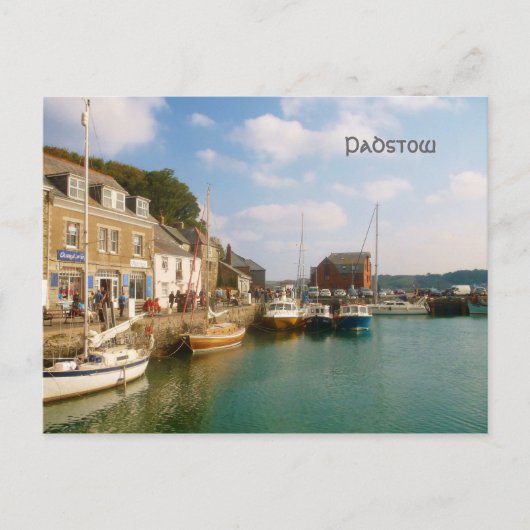 Padstow Cornwall England Briefkaart (Voorkant)