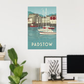 Padstow Cornwall Reisposter Poster (Thuiskantoor)