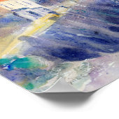 Padstow Habour Poster (Hoek)