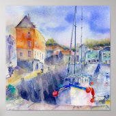 Padstow Habour Poster (Voorkant)
