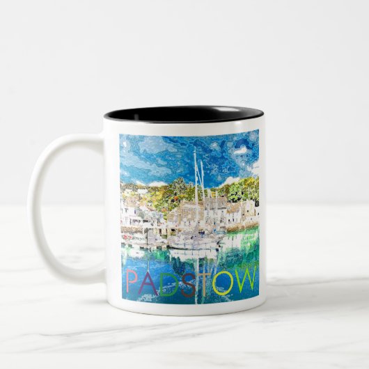 Padstow Tweekleurige Koffiemok (Links)