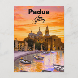 Padua Italië Reisansichtkaart   Reis Herinnering C Briefkaart