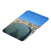 Padua Prato della Valle uitzicht koelkastmagneet Magneet (Linkerzijde)