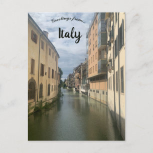 Padua-rivier in Italië Briefkaart