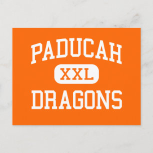 Paducah - Dragons - High School - Paducah Texas Briefkaart