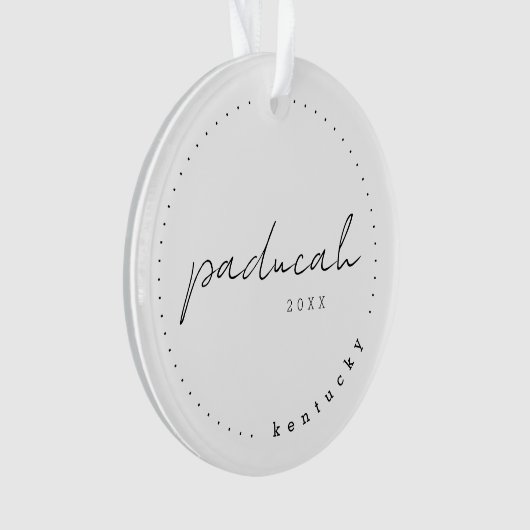 Paducah, Kentucky KY Travel Verenigde Staten Ornament (voorkant)