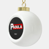 Padula Salerno italia Keramische Bal Ornament (Rechts)