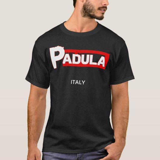 Padula Salerno italia T-shirt (Voorkant)