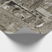  padvinder Camping Foto van 1920's Cadeaupapier (Hoek)