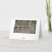  padvinder Camping Photo van 1920's Kaart (Achterkant)