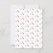 Padybugs Butterflies Bedankkaart (Achterkant)