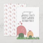 Padybugs Butterflies Bedankkaart (Voorkant / Achterkant)