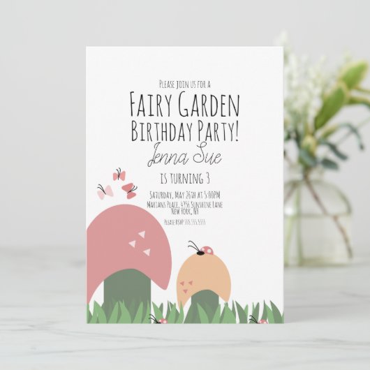 Padybugs Butterflies Kaart (Staand voorkant)