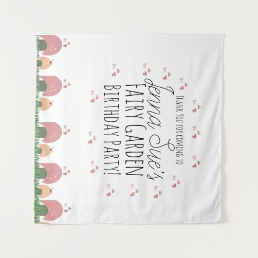 Padybugs Butterflies Wandkleed (Voorkant (horizontaal))