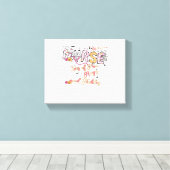 Paediatric Nurse Fun Halloween Ontwerp Essentieel  Canvas Afdruk (Insitu (Houten vloer))