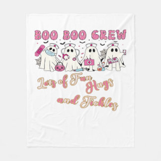 Paediatric Nurse Fun Halloween Ontwerp Essentieel  Fleece Deken