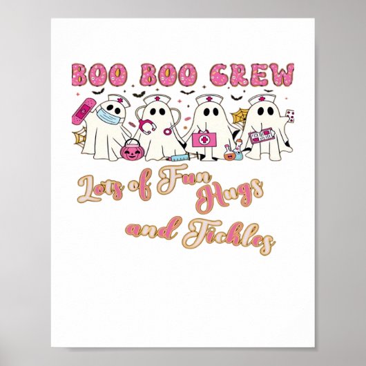 Paediatric Nurse Fun Halloween Ontwerp Essentieel  Poster (Voorkant)