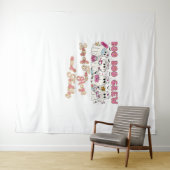 Paediatric Nurse Fun Halloween Ontwerp Essentieel  Wandkleed (In Situ (horizontaal))